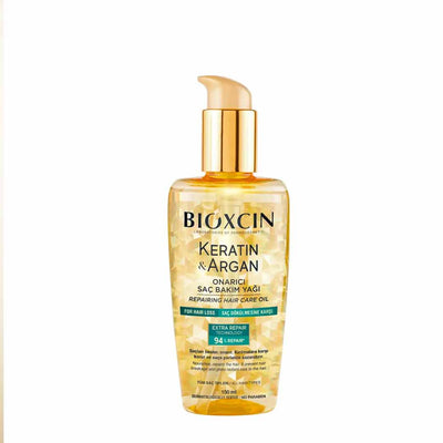Bioxcin Huile Réparatrice Cheveux à la Kératine et à l'Argan – 150 ml