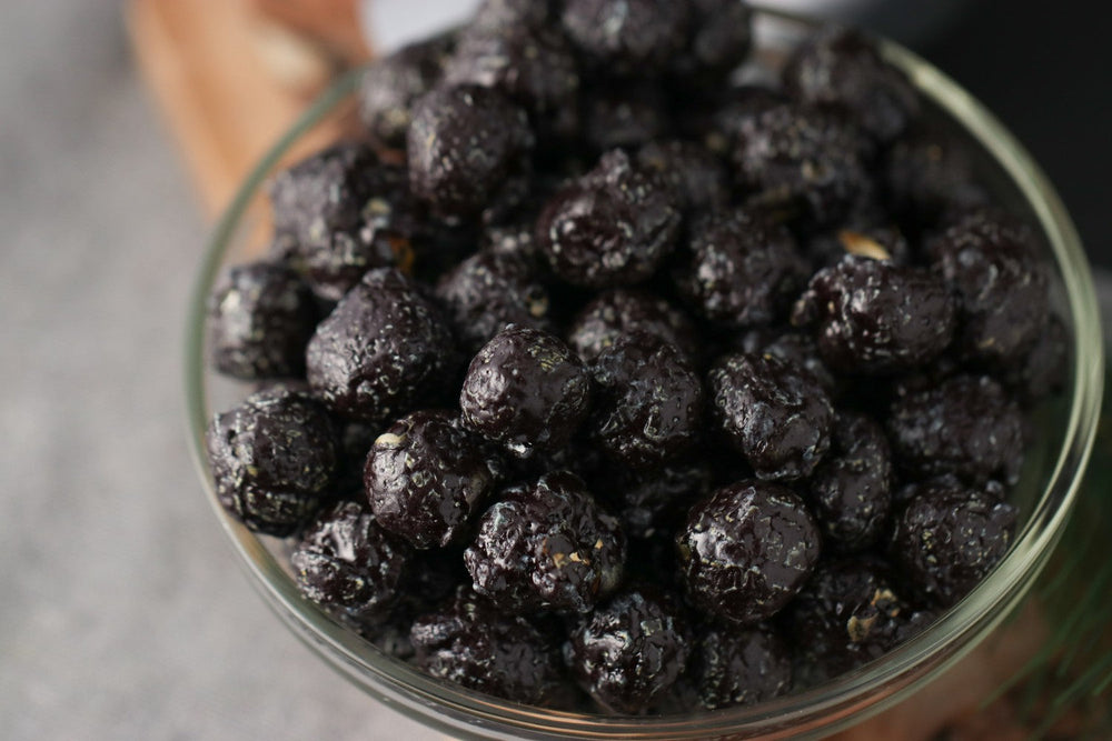 Popcorn aux cerises noires