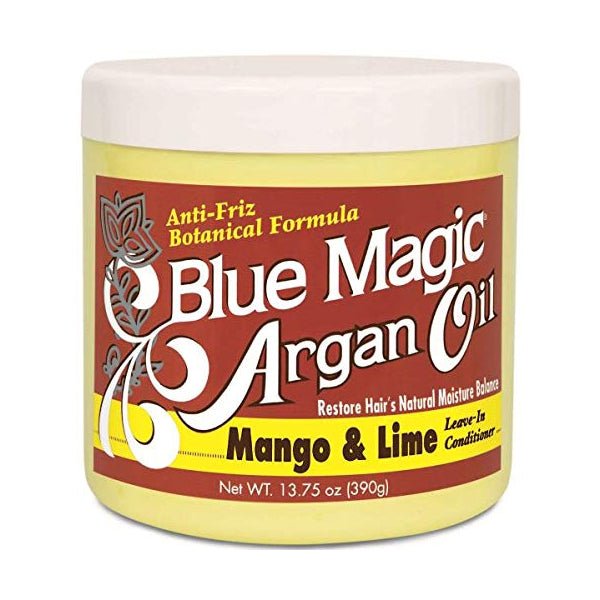 BLUE MAGIC ARGAN OIL MANGO & LIME LEAVE-IN CONDITIONER 13.75OZ