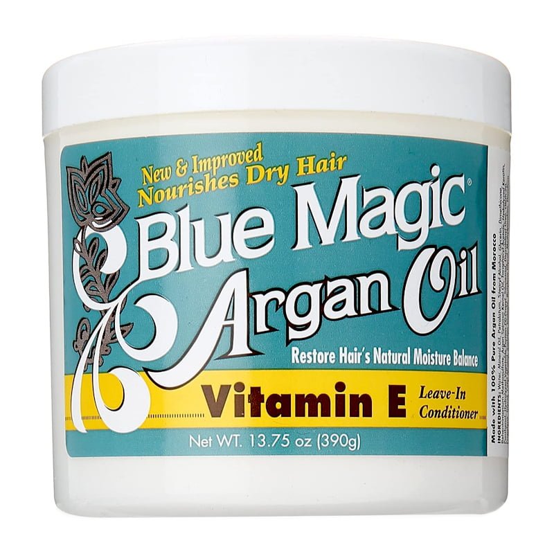 BLUE MAGIC ARGAN OIL VITAMIN E LEAVE-IN CONDITIONER 13.75