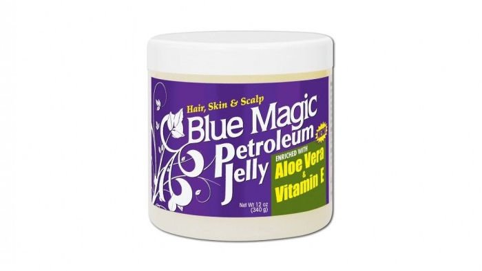 BLUE MAGIC PETROLEUM JELLY WITH ALOE VERA & VITAMIN E 12OZ