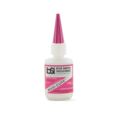 Bob Smith Industries BSI-111 Maxi-Cure Colle CA Extra Épaisse 1/2 oz (14,2 g) NIB