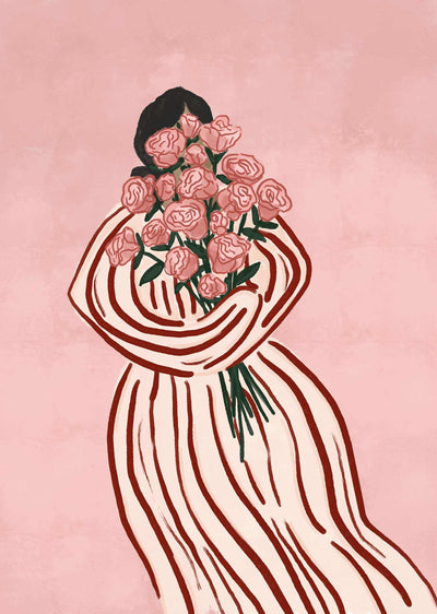Impression d'art : Bouquet de fleurs