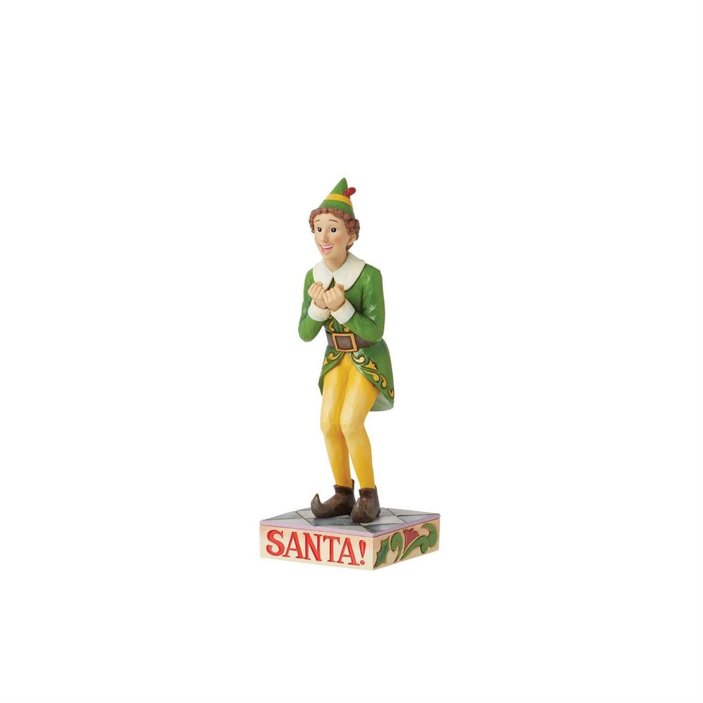 Buddy le lutin, excité, par Jim Shore