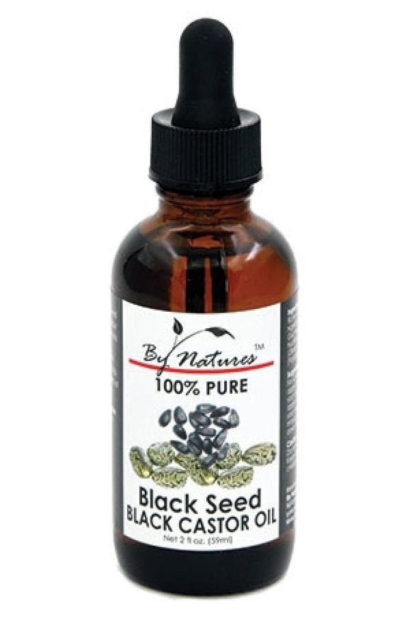 HUILE DE GRAINES DE NIGELLE ET DE RICIN NOIR BY NATURES 2 oz