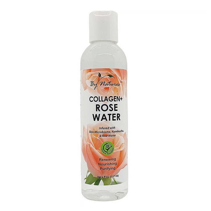 EAU DE ROSE AU COLLAGÈNE BY NATURES 6 OZ