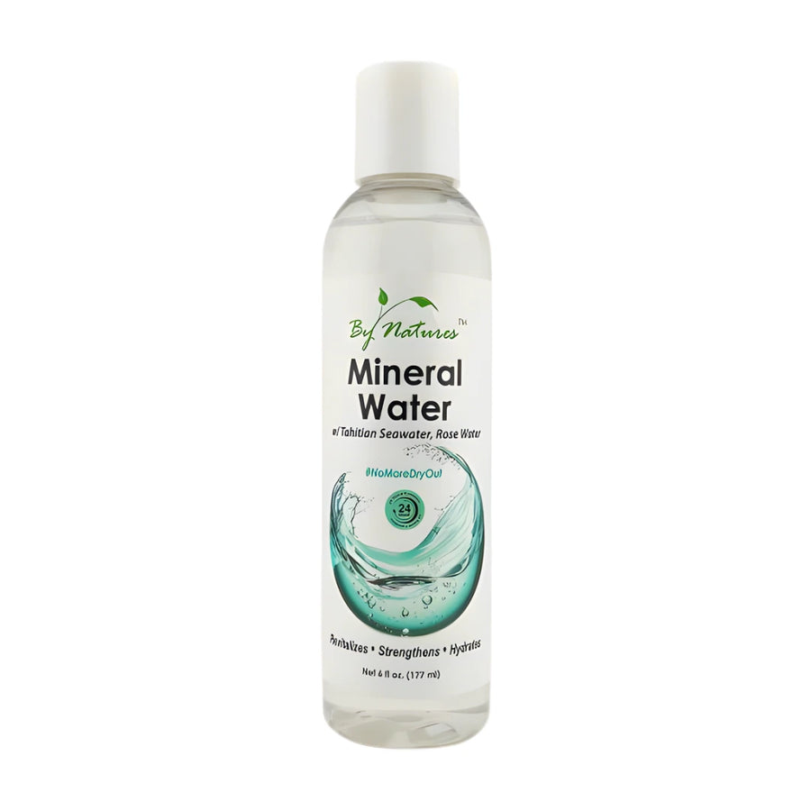 BY NATURES MINERAL WATER WITH TAHITIAN SEAWATER & ROSE WATER 6 OZ