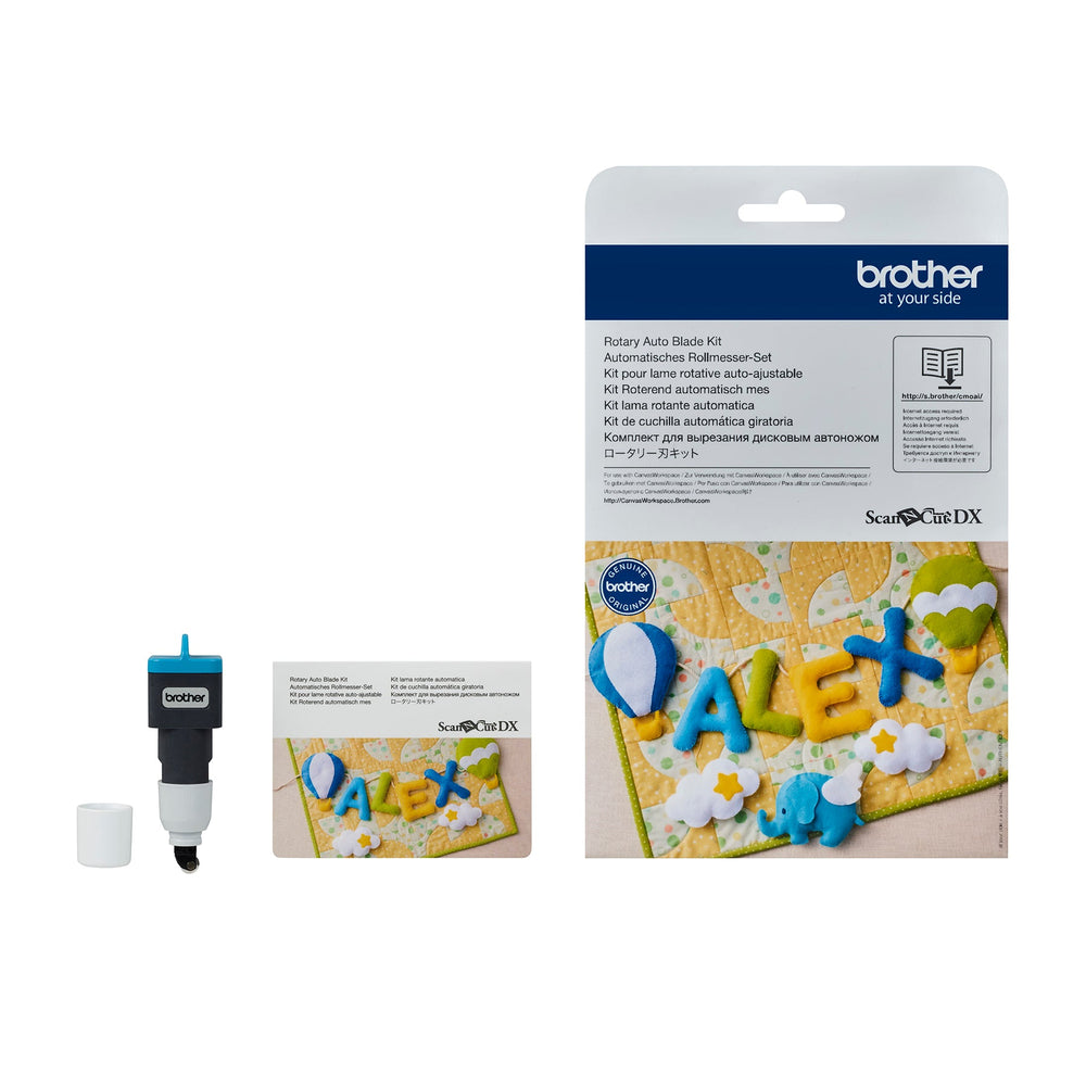 Brother - CADXRBKIT1 Ensemble de lames automatiques rotatives ScanNCut pour modèles DX et SDX