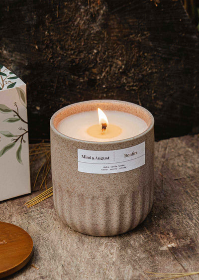Bonfire – Bougie réutilisable en cire de soya