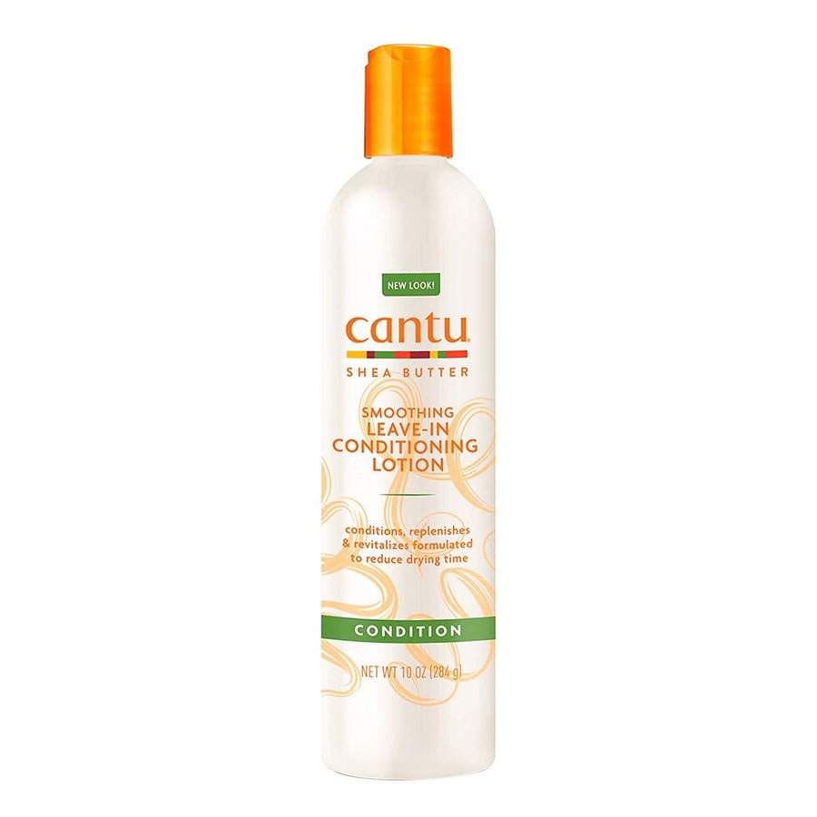 Lotion revitalisante sans rinçage adoucissante au beurre de karité CANTU 295 ml