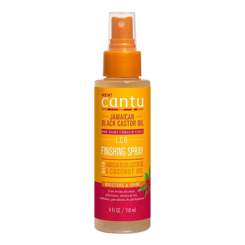 CANTU Huile de Ricin Noire de Jamaïque Spray de Finition 4OZ
