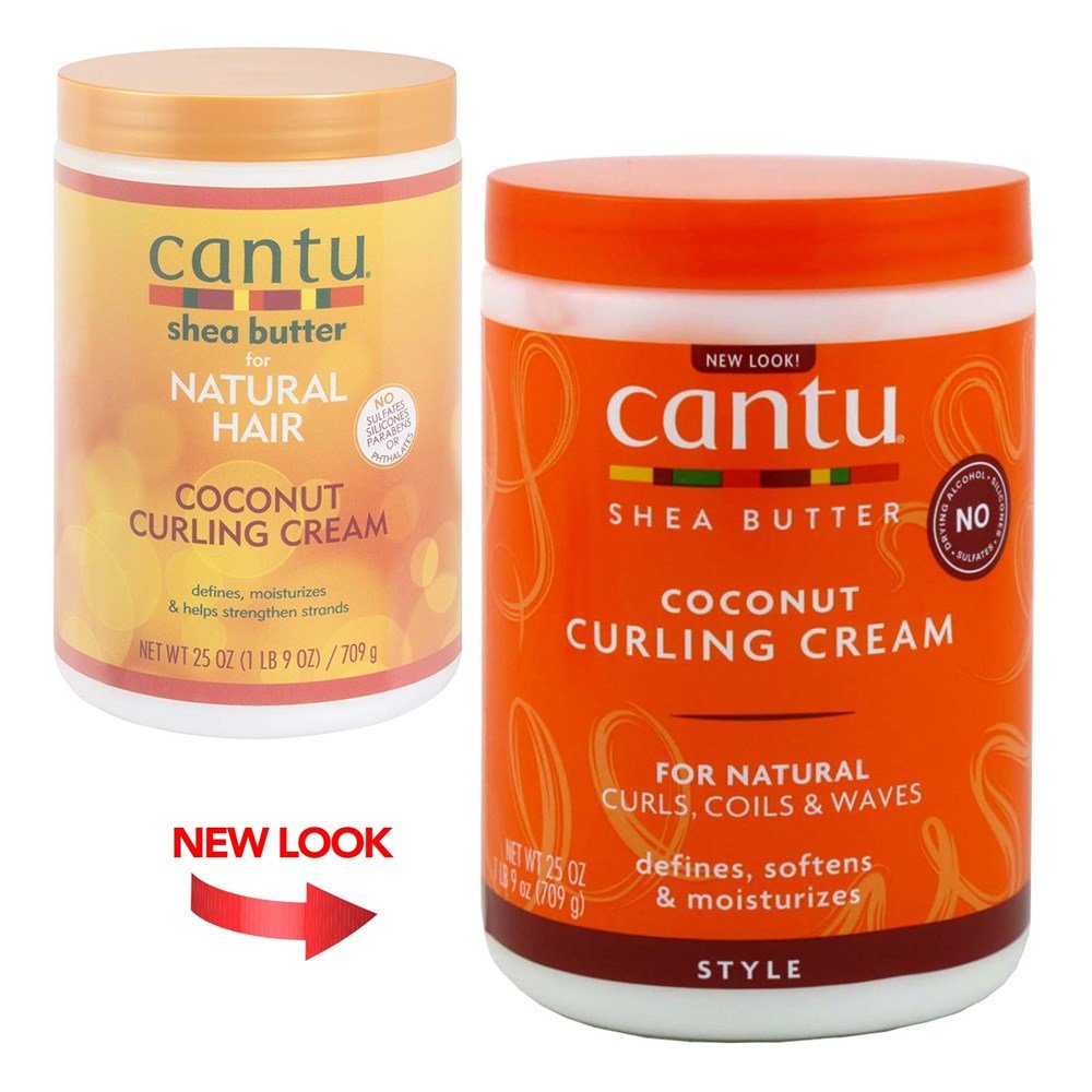 Crème Bouclante au Beurre de Karité et à la Noix de Coco CANTU 25OZ