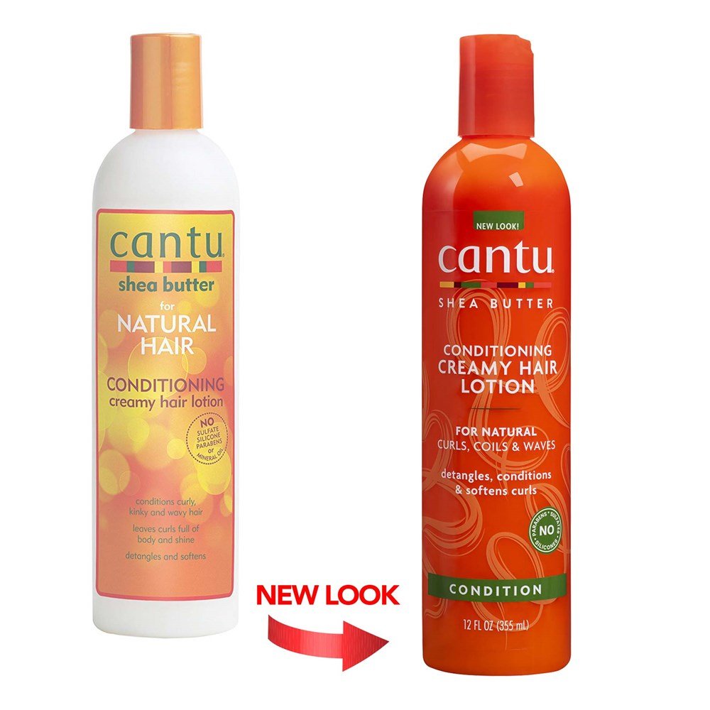 CANTU Lait capillaire crémeux revitalisant au beurre de karité 355 ml
