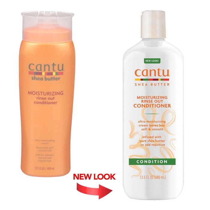 CANTU BEURRE DE KARITÉ APRÈS-SHAMPOOING DÉMÊLANT HYDRATANT 400 ML