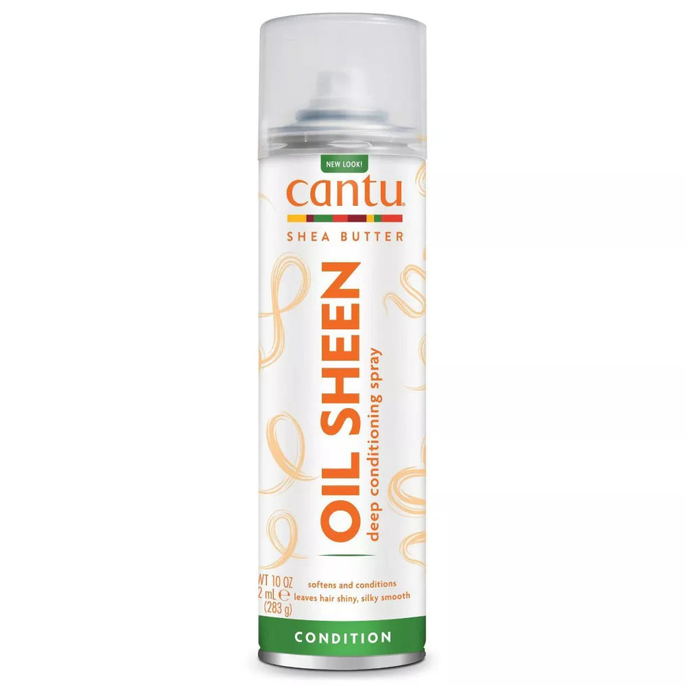 CANTU Beurre de Karité HUILE BRILLANCE SPRAY SOIN PROFOND 283g