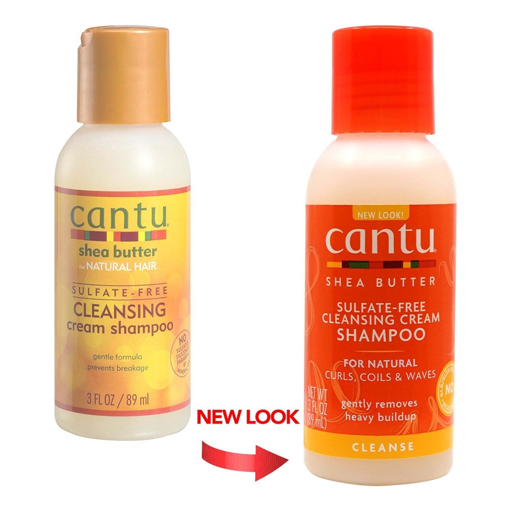 CANTU Shea Butter Sulfate Free Cleansing Cream Shampoo 3OZ
