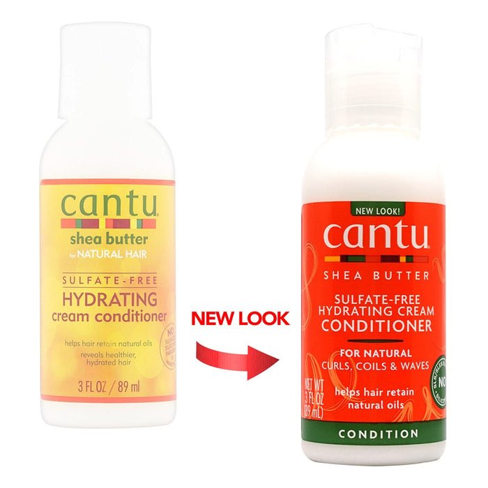 CANTU Après-shampooing crème hydratant au beurre de karité sans sulfate 85 g