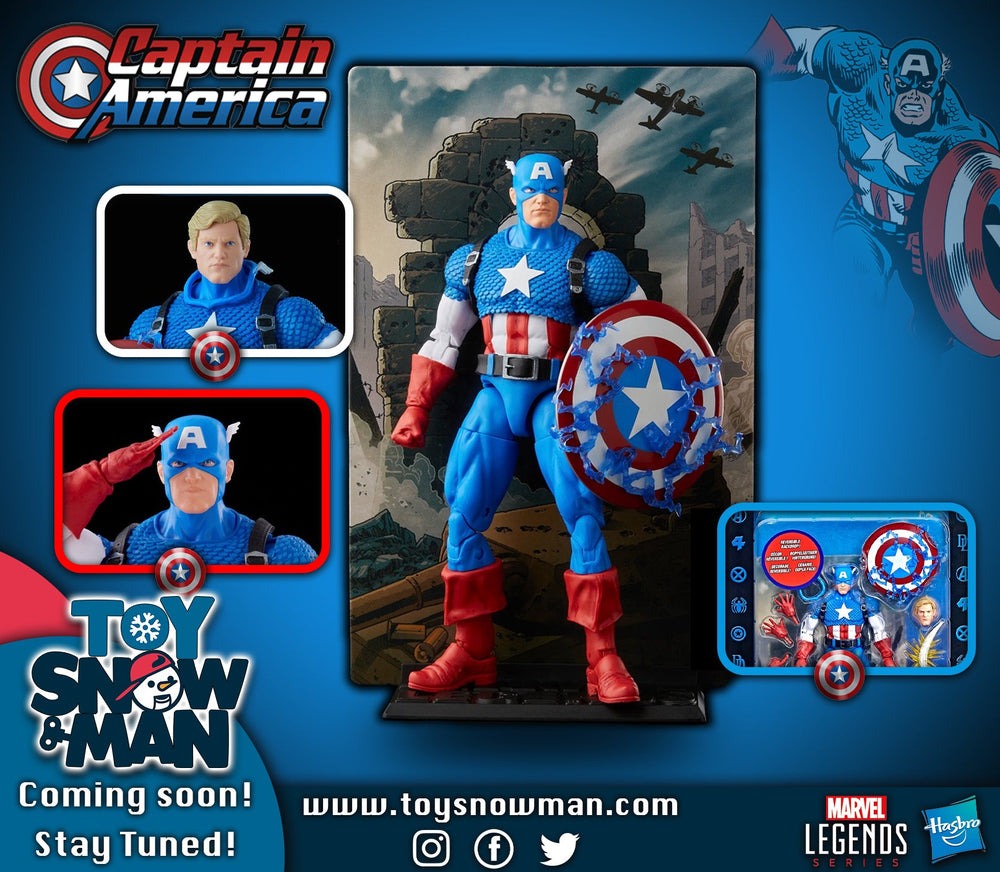 Marvel Legends 20e Anniversaire - Captain America - Exclusif