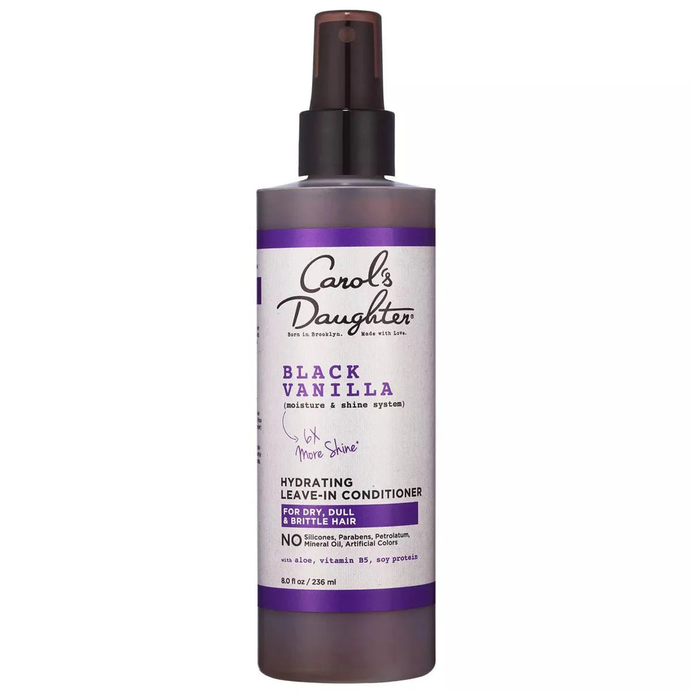 CAROL'S DAUGHTER Black Vanilla Moisture & Shine Leave-In Conditioner for Dry Hair 8OZ