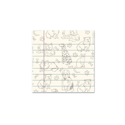 Notes autocollantes pour chat et chien