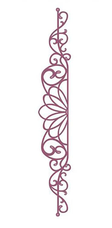 Décès de Sue Wilson – Collection Configurations – Bordure élégante en dentelle