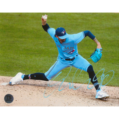 Adam Cimber Autographed Toronto Blue Jays Wind-Up 8x10 Photo *As Is*