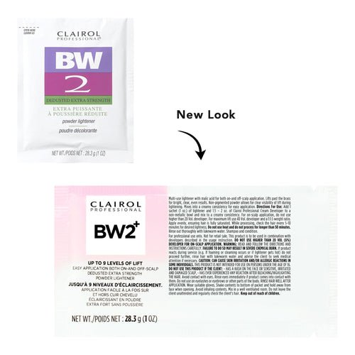 CLAIROL PROFESSIONAL BW2 POUDRE DÉCOLORANTE 1 OZ