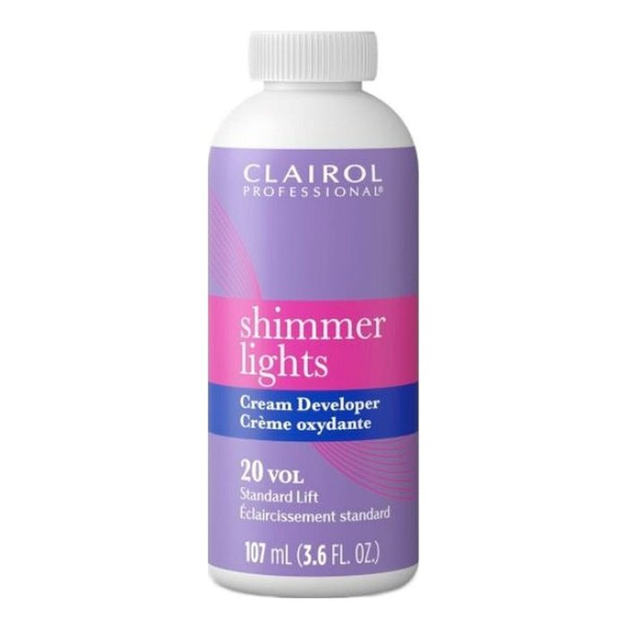 CLAIROL PROFESSIONAL SHIMMER LIGHTS 20VOL CRÈME DÉVELOPPEUSE 3.6OZ