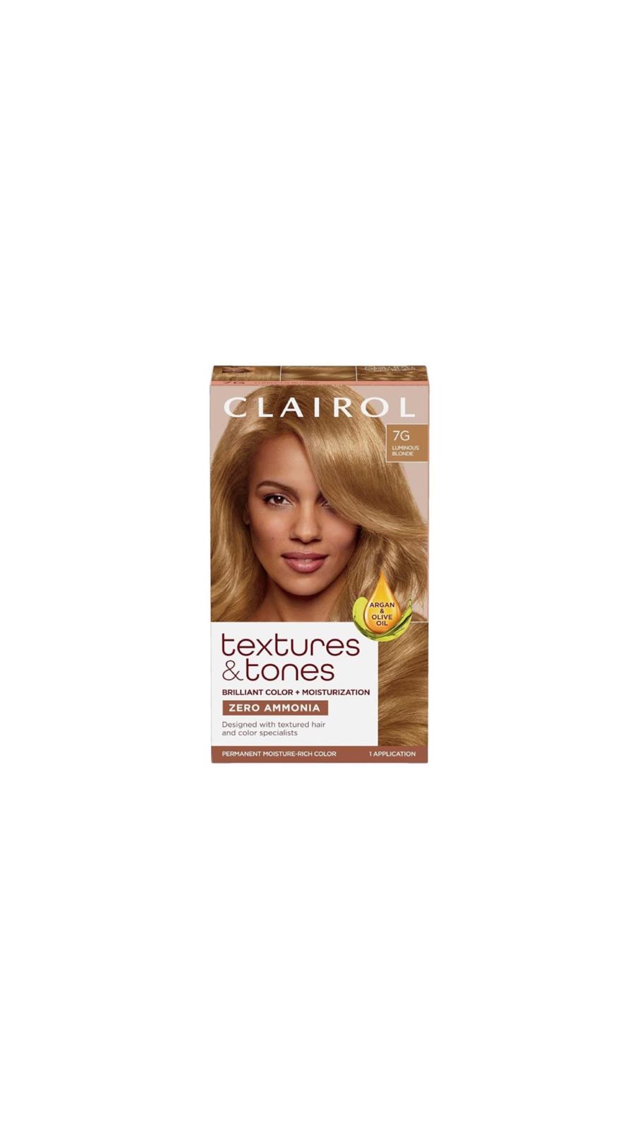 CLAIROL PROFESSIONAL TEXTURES & TONES HAIR COLOR 7G LIGHTEST BLONDE