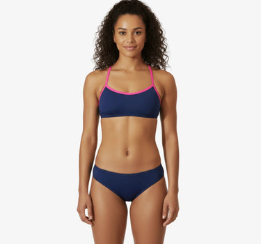 Cobalt Tie-Back Bikini Top by Norca