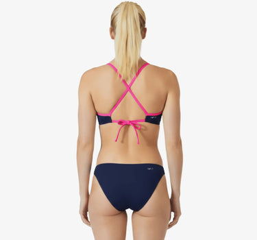 Cobalt Tie-Back Bikini Top by Norca