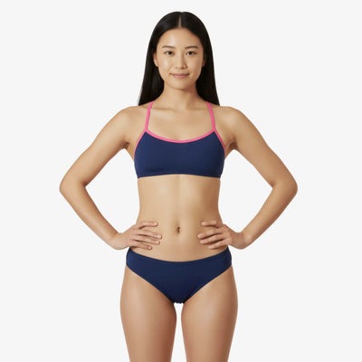Cobalt Tie-Back Bikini Top by Norca
