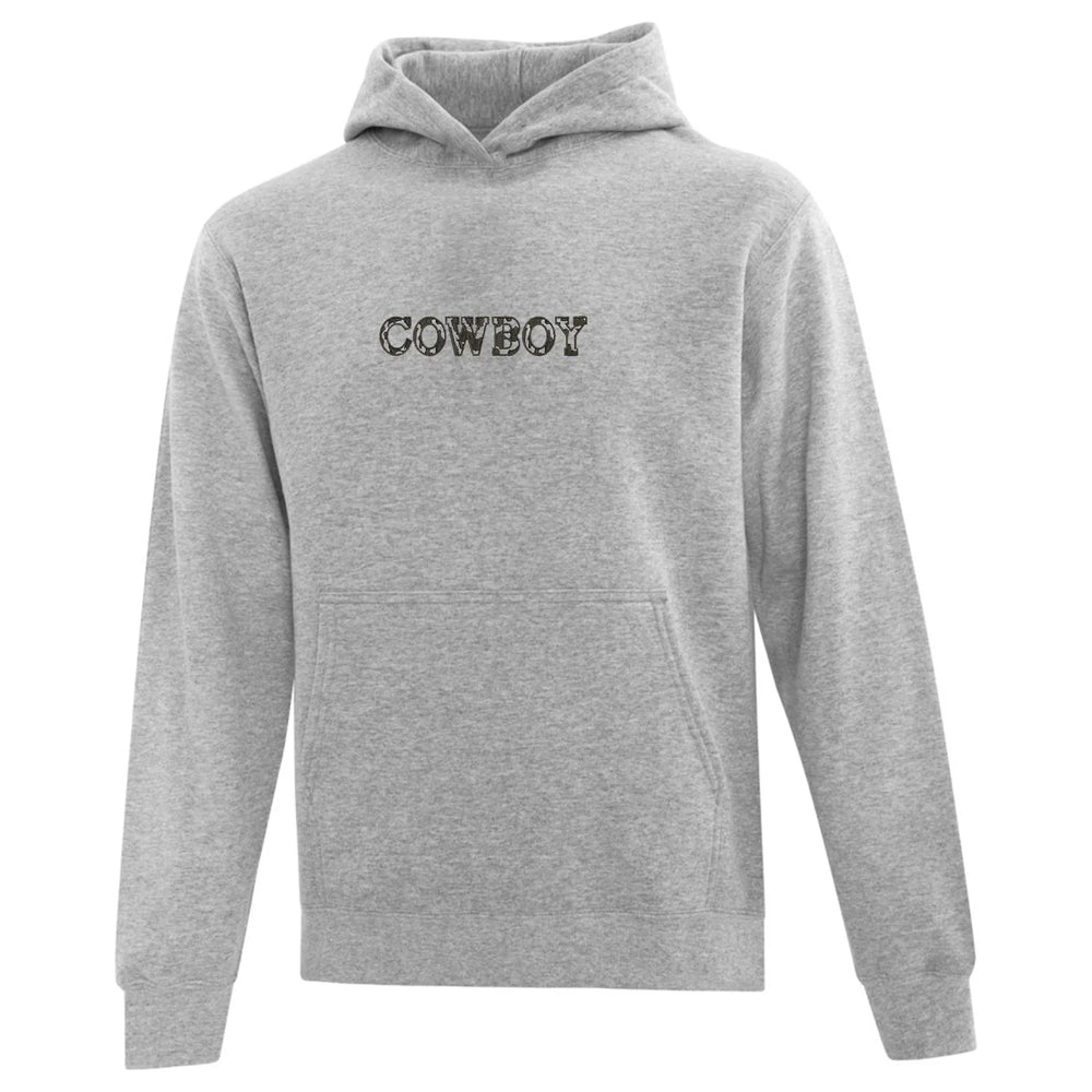 Embroidered "Cowboy" Hoodie