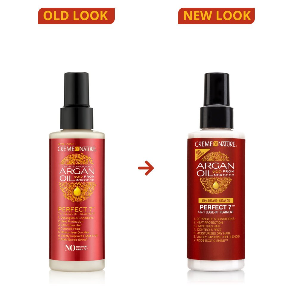 CREAM OF NATURE HUILE D'ARGAN PERFECT 7™ SOIN SANS RINÇAGE 7-EN-1 125ml