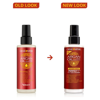 CREAM OF NATURE HUILE D'ARGAN PERFECT 7™ SOIN SANS RINÇAGE 7-EN-1 125ml