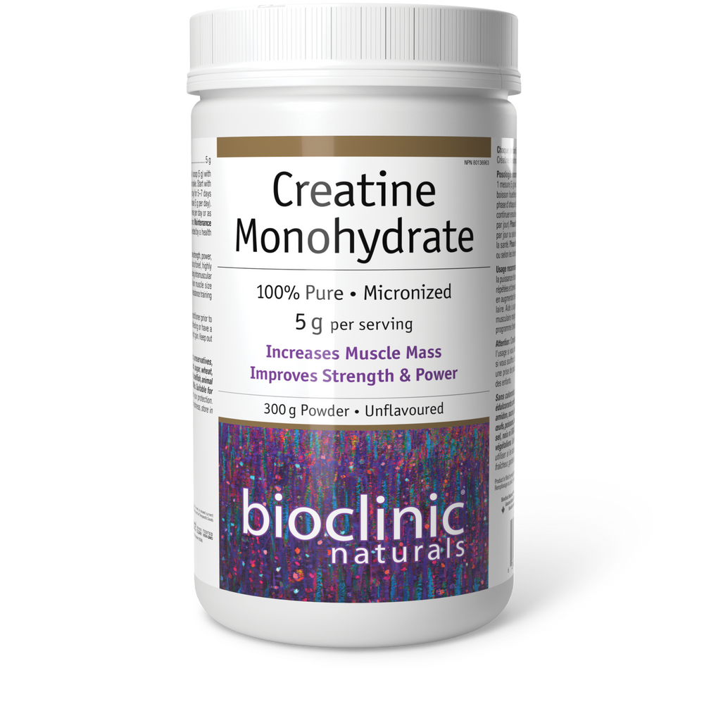 Creatine monohydrate — Unytii - Suppléments et Produits Naturels