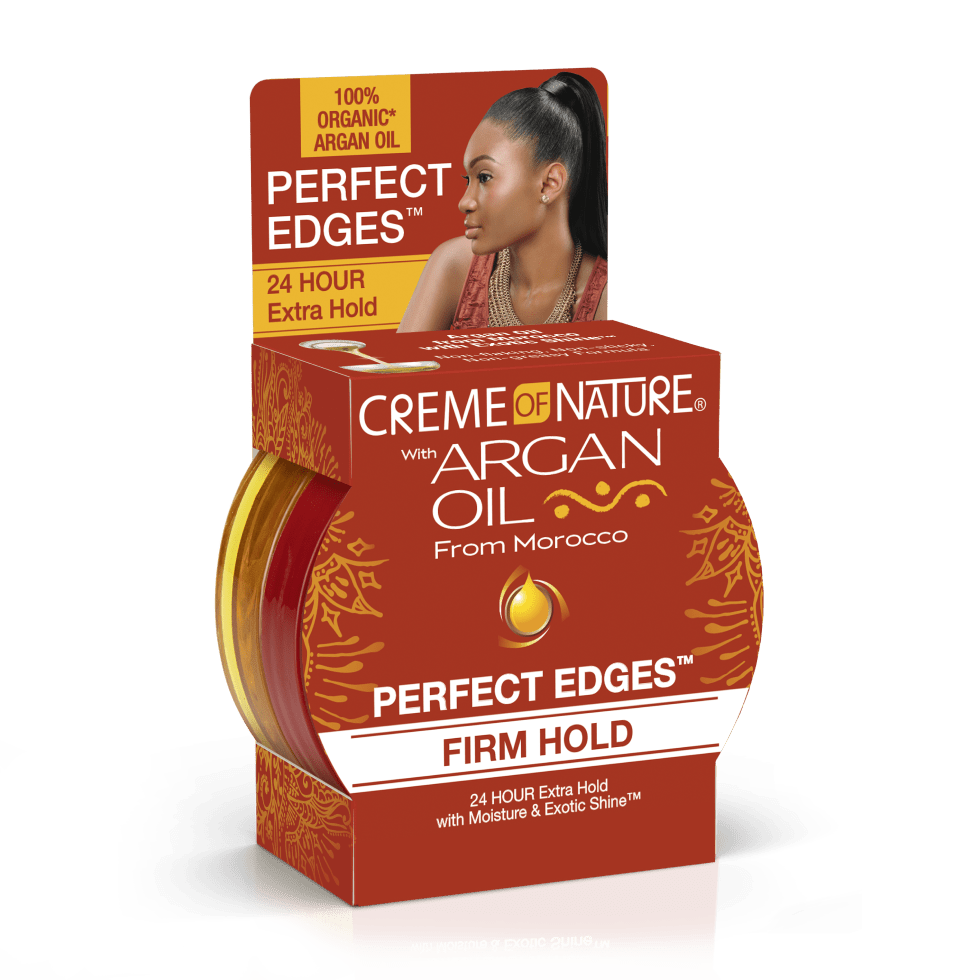 CREME OF NATURE ARGAN OIL PERFECT EDGES DARK BROWN2.25OZ