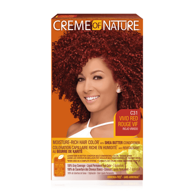 CREME OF NATURE COLORATION CAPILLAIRE RICHE EN HYDRATATION - C31 ROUGE VIF