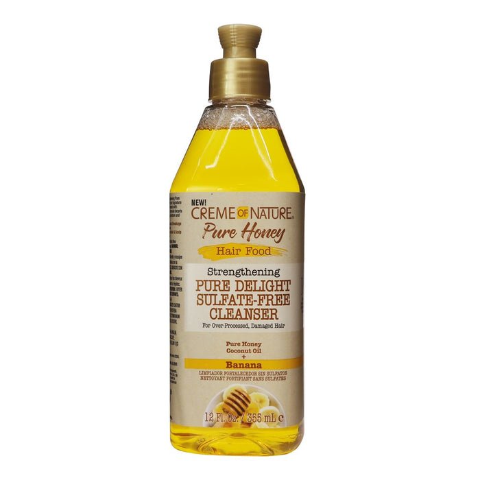 CREME OF NATURE Pure Honey Hair Food Nettoyant Sans Sulfate Pure Delight 355 ml