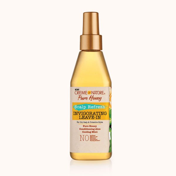 Creme of Nature Pure Honey Scalp Refresh Invigorating Leave In 8oz
