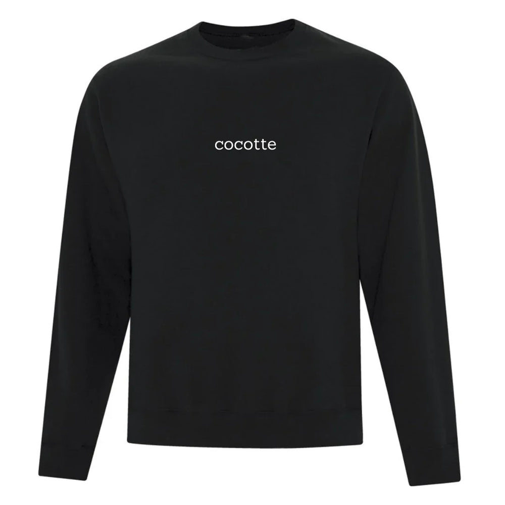 Embroidered "Cocotte" Crewneck