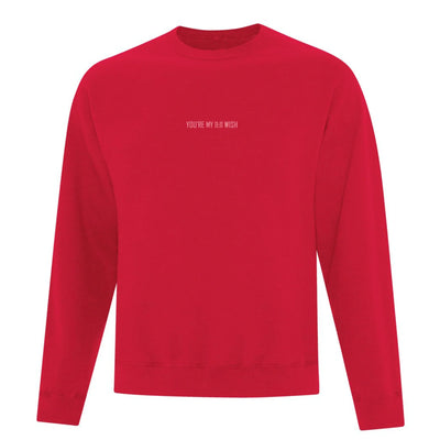 Crewneck 11:11 embroidered wish