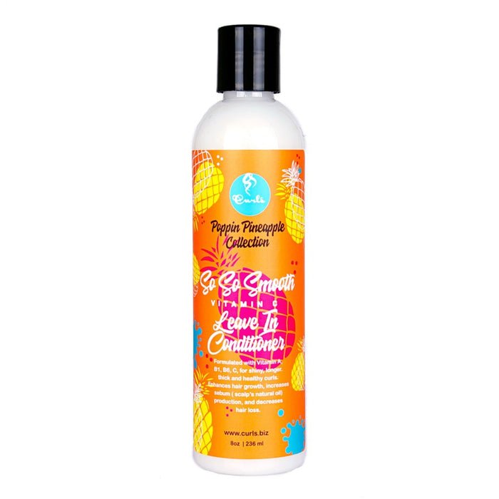 CURLS SO SO SMOOTH APRÈS-SHAMPOOING SANS RINÇAGE À LA VITAMINE C 236 ML