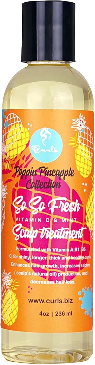 TRAITEMENT POUR CUIR CHEVELU CURLS POPPIN 4OZ