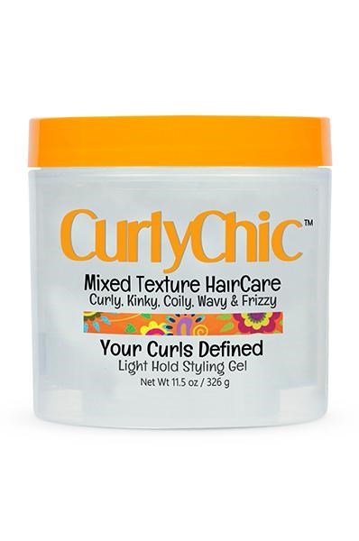 CURLYCHIC MIXED TEXTURE SOIN CAPILLAIRE GEL COIFFANT FIXATION LÉGÈRE 325G