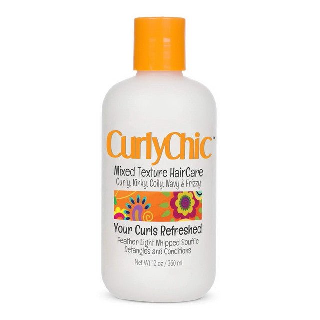 CURLYCHIC Your Curls Refreshed Feather Light Whipped Souffle, 12 Oz