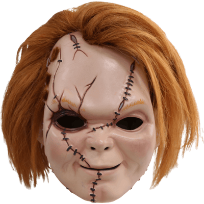 Masque de Chucky Cicatrisé de La Malédiction de Chucky avec Cheveux
