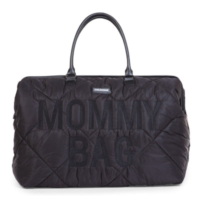 Sac de maternité matelassé Nuage de Confort - Noir