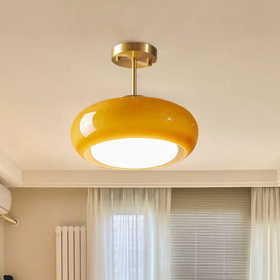 Creative Minimalist Bag LED Persimmon Balcony Aisle Ceiling Light   Dining-room Lamp