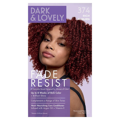 DARK & LOVELY FADE RESIST - 374 RICH AUBURN